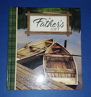 #ad A Fathers Gift Mini Book Hardcover 2012 Dad Gift Approx 6quot;×7quot; $4.99