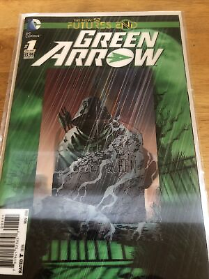 #ad Dc Comics The New 52 Futures End Green Arrow 3d Lenticular Cover #1 C $9.99