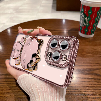 #ad For iPhone 15 Pro Max 14 13 12 11 XS XR Luxury Bling Rhinestone Hello Kitty Case $11.99
