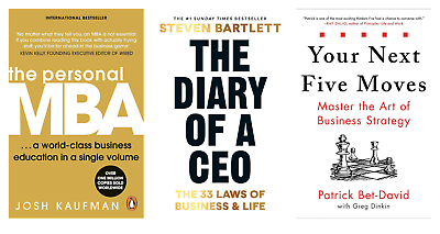 #ad The Personal MBAThe Diary of a CEO Your Next Five Moves 3 Book Set New Stock $24.89