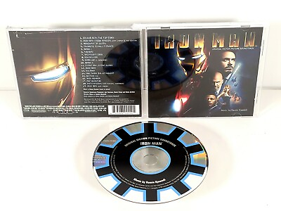 #ad Iron Man CD Soundtrack by Ramin Djawadi CD 2008 Lionsgate VG $40.95
