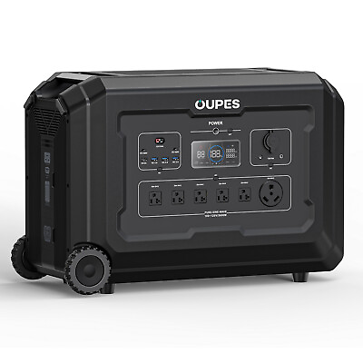 #ad OUPES Mega 3 Portable Power Station 3600W 3072Wh Solar Generator LiFePO4 Outdoor $1599.00