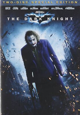 #ad The Dark Knight DVD Two Disc Special Edition VG W Case $3.87