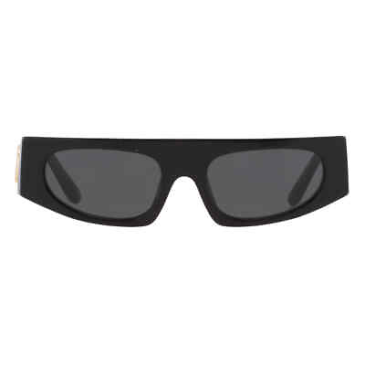 #ad Dolce and Gabbana Dark Grey Browline Ladies Sunglasses DG4411 501 87 54 $197.99