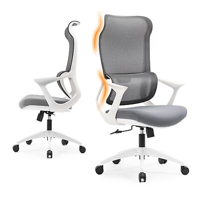 #ad Office Chair Ergonomic Computer Desk Chair High Back Mesh Big and Tall Chair NEW $172.69