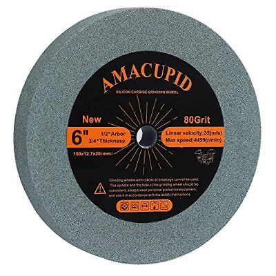 #ad Bench Grinding Wheel 6 Inch Green Silicon Carbide Abrasive For Grinding $34.45