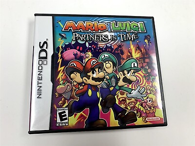 #ad Mario And Luigi Partners In Time Nintendo DS 2005 No Game $19.99