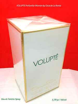 #ad VOLUPTE by Oscar de La Renta Eau De Toilette Spray 3.3 oz 100 ml New amp; Sealed $29.99