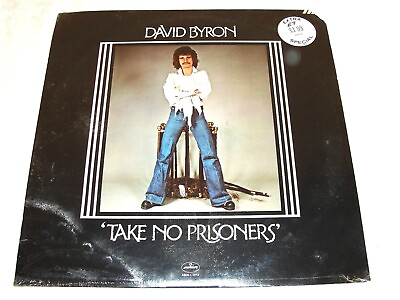 #ad David Byron quot;Take No Prisonersquot; 1975 Rock LPSEALED of Uriah Heep Water Damage $19.95