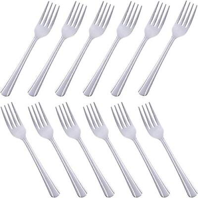 #ad #ad Dinner Forks Set of 12Dominion Heavy Duty ForksStainless Steel Silverware $10.25