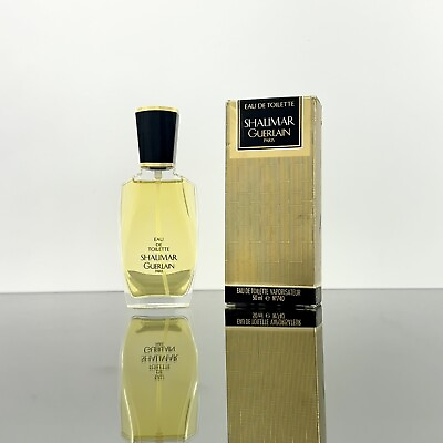 #ad SHALIMAR by GUERLAIN Women Perfume 1.7oz 50ml EDT Spr RARE VINTAGE FORMULA BB30 $87.95