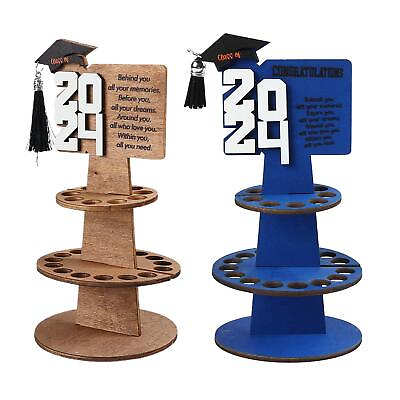 #ad 2024 Graduation Gift Money Holder DIY Unique Gift Wooden Money Tree $8.47