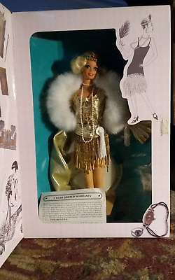 #ad 1920#x27;s Flapper Barbie Great Era#x27;s Collection NRFB MINT CONDITION $65.00