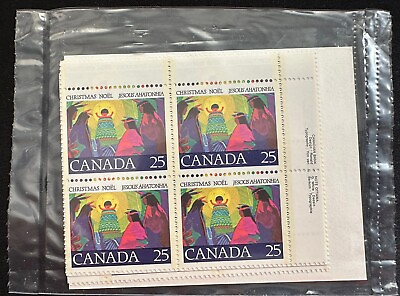 #ad Canada stamp #743 Christ Child and Chiefs Sealed of the block MNH C $5.52