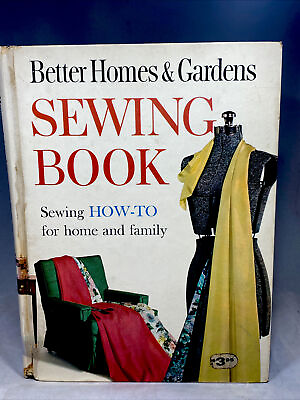 #ad VTG Better Homes amp; Gardens Sewing Book 1961 Sewing How To For Home amp; Family HC $10.00