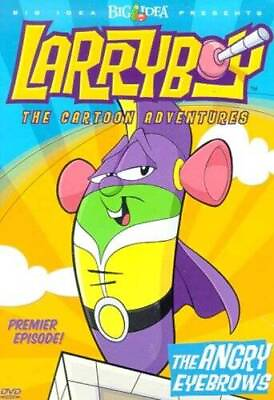 #ad LarryBoy The Cartoon Adventures: The Angry Eyebrows DVD DVD VERY GOOD $8.18