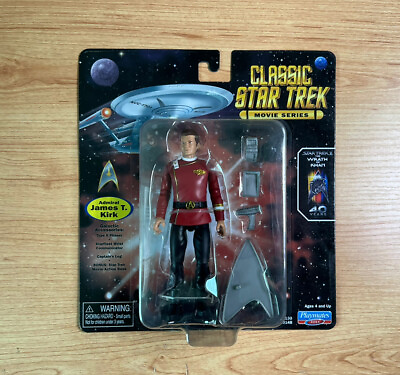 #ad Classic Star Trek Admiral James T. Kirk Playmates Toys 5 inch Action Figure $17.95
