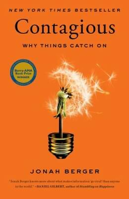 #ad Contagious: Why Things Catch On Hardcover By Berger Jonah GOOD $4.48