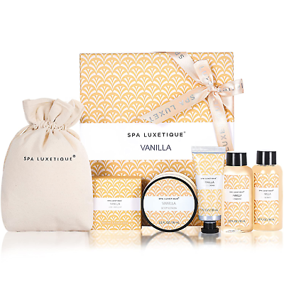 #ad Spa Gift Set for Women Vanilla Spa Set Bath Kit for Women Mothers Day Gifts $30.99