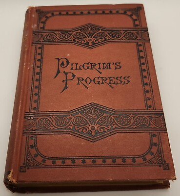 #ad Vintage Pilgrim#x27;s Progress Book by Thomas Dalziel $49.50