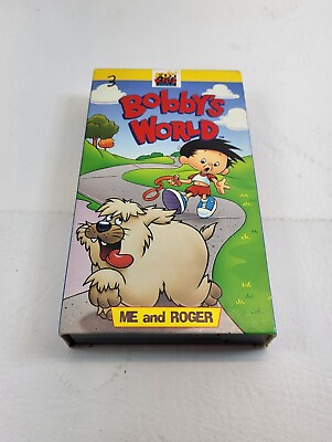 #ad Bobbys World: Roger n Me VHS 1998 Fox Kids $9.99
