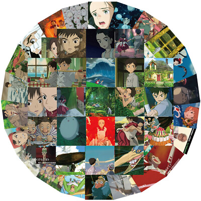 #ad 62pc The Boy and The Heron Wara Wara Ghibli Anime Vinyl decal sticker $5.63