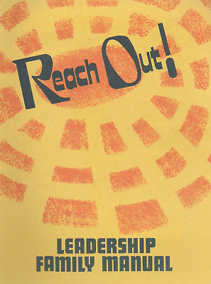 #ad REACH OUT LEADERSHIP FAMILY MANUAL = DIVISION OF EVANGELISM = BARRY ST CLAIR. $18.81