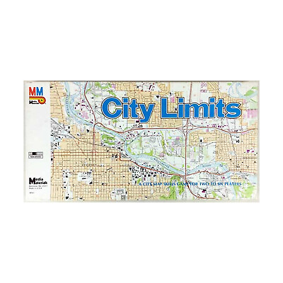 #ad Media Materials Board Game City Limits Box NM $21.00