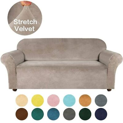 #ad Stretch Elastic Sofa Cover Couch Slipcover Furniture Protector Case Sofa Covers $44.35