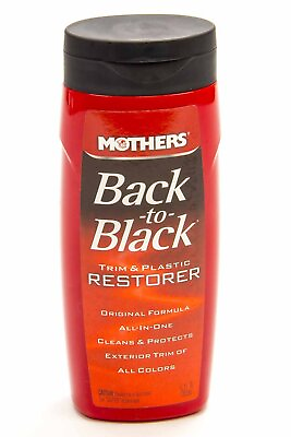 #ad MOTHERS 06112 Back To Black Trim And Plastic Restorer for Rubber amp; Vinyl 12 Oz $13.98