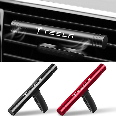 #ad Tesla Model 3 X S Y Car Air Vent Freshener Perfume Clip Aroma Diffuser Fragrance $7.99