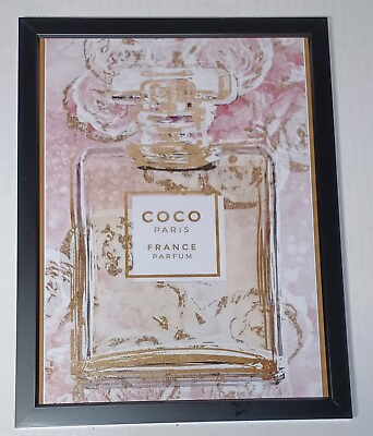 #ad Coco Chanel Paris Perfume Art Print In Frame. 13quot;×10quot; $18.06