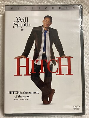 #ad Hitch DVD 2005 Widescreen Movie Will Smith BRAND NEW FACTORY SEALED CASE $3.50