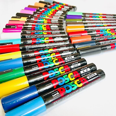#ad #ad Mitsubishi uni Posca Paint Pens Marker Medium PC 5M Pick Colors US Seller $2.99