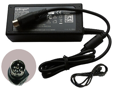 #ad 12V 4 Pin AC Adapter For CWT Channel Well Technology KPL 060F Power Supply Cord $12.89
