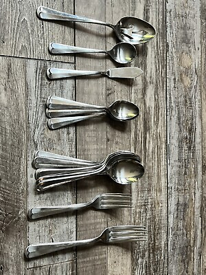 #ad reed and barton stainless flatware Select 18 Pcs $12.99