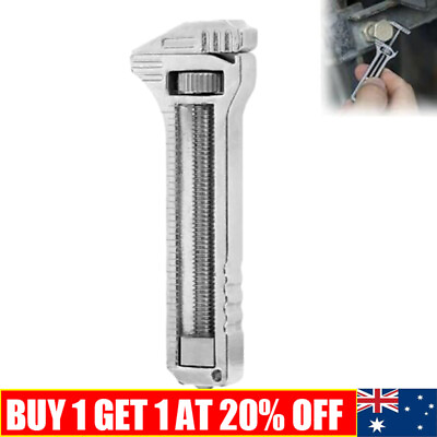 #ad Mini Alloy Multi tool for Everyday Prep Mini Wrench Edc Gadgets Beer Opener AU $3.99