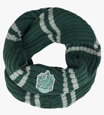 #ad Official Harry Potter Infinity Scarf Slytherin Ultra Soft CINEREPLICAS Unisex $19.79