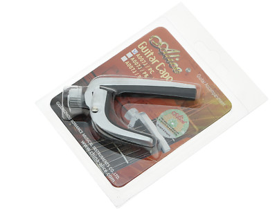 #ad Silver Zinc Alloy Adjustable Light Guitar Capo Guitar Quick Release Key Clamp $8.99