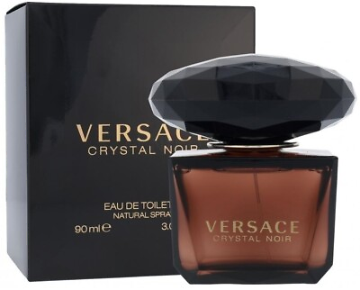 VERSACE CRYSTAL NOIR by Gianni Versace for women EDT 3.0 oz New in Box $48.80