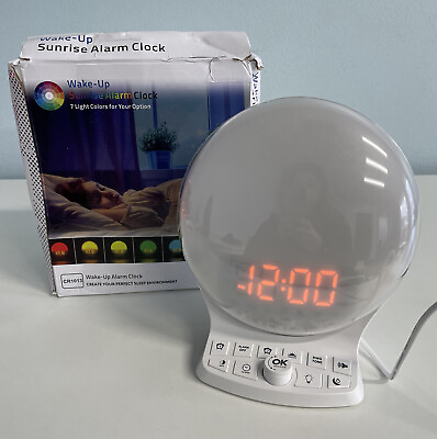 #ad Wake Up Light Sunrise Alarm Clock for Kids Heavy Sleepers Bedroom with Sunris $52.40