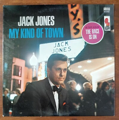 #ad #ad Jack Jones My Kind Of Town Vintage Vinyl LP Record Album From 1965 amp; Sleeve $12.75