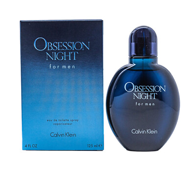 #ad Obsession Night by CK Calvin Klein 4.0 oz EDT Cologne for Men New In Box $29.19