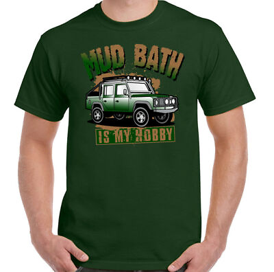 #ad 4X4 T Shirt 90 SVX 120 Off Roading Mud Bath Mens Funny Road GBP 10.99