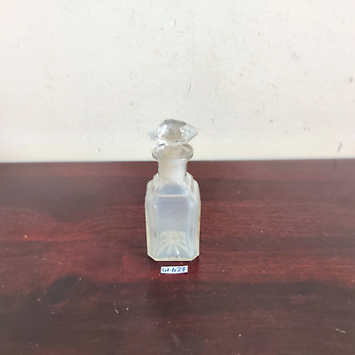 #ad 1930s Vintage Old Clear Glass Perfume Bottle Decorative Collectible Props G627 $67.00
