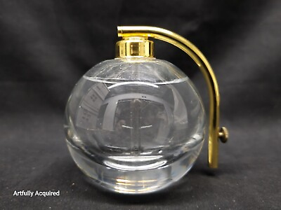 #ad #ad glass ball art deco perfume atomizer bottle vintage # 5867 $45.00