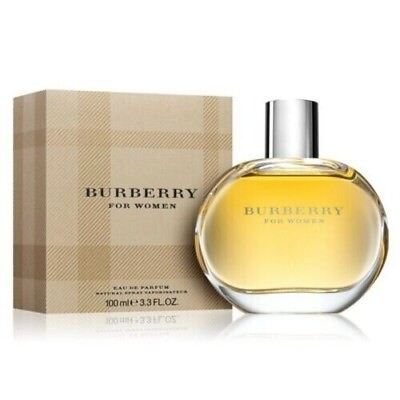 BURBERRY CLASSIC by Burberry Perfume Women Eau De Perfume 3.4 3.3 oz NIB $54.00