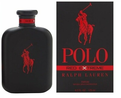 #ad Polo Red Extreme By Ralph Lauren 4.2 oz Parfum Spray Men#x27;s New amp; Sealed In Box $112.99