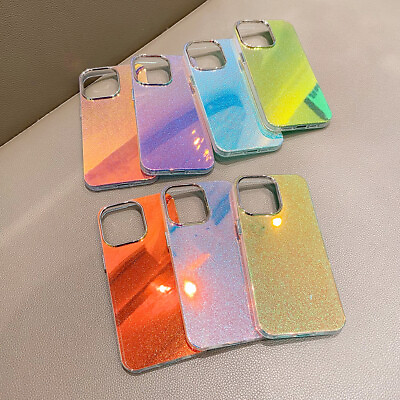 #ad Personality Mirror Glitter Phone Case For iPhone 15 Pro 14ProMax 13 XS 12 11 7P $7.69