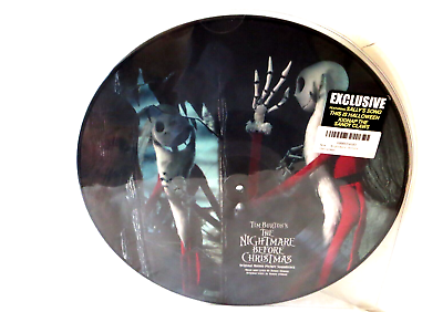 #ad The Nightmare Before Christmas Original Motion Picture Soundtrack Picture Disc $29.00